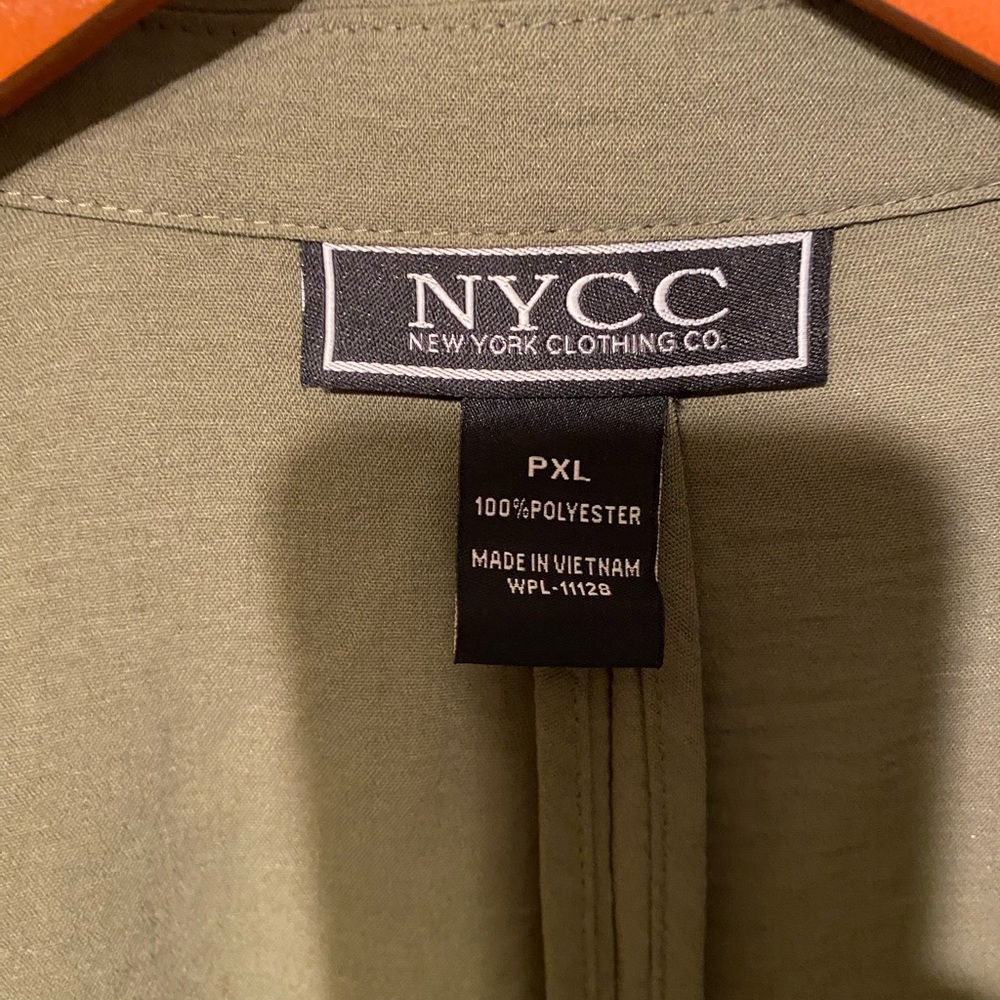 NYCC GREEN OLIVE (tags just removed)